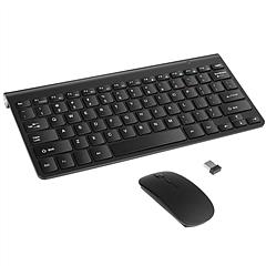Wireless Keyboard and Mouse Combo 2.4GHz Ultra Thin Silent Wireless Keyboard and Mouse with USB Receiver