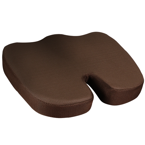 Seat Cushion Coccyx Orthopedic Memory Foam Cushion Tailbone Hip Support