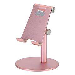 Cell Phone Stand Universal Tablets Phones Stand Holder Height Angle Adjustable Desktop Phone Stand No-Slip Aluminum Alloy Thick Case Friendly Phone Ho