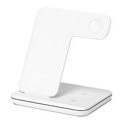 Wireless Charger 3 in 1 Charger Stand 15W Fast Charging Station Dock for iWatch Series 5/4/3/2/1 AirPods iPhone 11/11 Pro/Xs/X Max/XR/X/8/8Plus Samsun