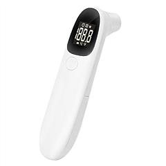 Digital Infrared Thermometer Noncontact Forehead Object Thermometer Instant Accurate Reading Fever Alarm Thermometer FDA w/ 32 Memories For Baby Adult