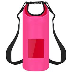 Floating Waterproof Dry Bag Floating Dry Sacks with Observable Window 20L Roll Top Lightweight Dry Storage Bag for Kayaking Rafting Boating Swimming C