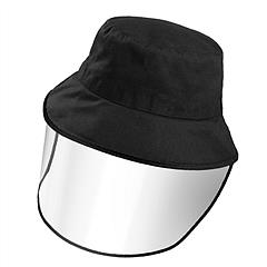 Fishman Hat Protective Face Shield Removable Sun Bucket Cap Face Cover Protect Against UV Spitting Saliva Dust Wind