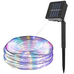 Solar Powered String Lights Outdoor 39.37FT 100 LED 8 Modes Solar Fairy Rope Lamp IP65 Waterproof Decorative Lights For Home Garden Parties