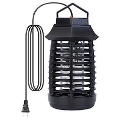 Bug Zapper Electric UV Mosquito Killer Lamp Insect Killer Light Pest Fly Trap Catcher Harmless Odorless Noiseless Narrow Safe Gap For Home Restaurant