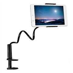 Tablet Phone Holder Tablet Gooseneck Stand Bracket w/ 360° Rotatable Clip For 4-10.6in iPad Kindle Cellphones For Desktop Bedroom Office Bathroom Kitc