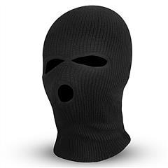 Balaclava Face Mask 3-Hole Knitted Windproof Ski Mask Full Face Cover Winter Mask
