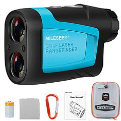 MiLESEEY Professional Precision Laser Golf Rangefinder 600m/656Yard 6X Magnification Distance Angle Speed Measurement For Golf Hunting