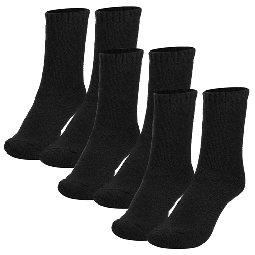 3 Pairs Men Warm Wool Socks Soft Cozy Winter Thermal Socks For Men Thick HeatTrapping Moisture
