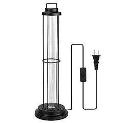 UV Sterilizer Lamp Ultraviolet Disinfection Quartz Tube Light Germicidal Ozone Lamp W/ Timer Function For Car Bedroom Kitchen Hotel Pet Area