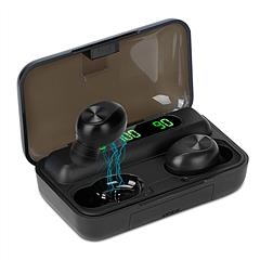 Wireless 5.1 TWS Earbuds In-Ear Stereo Headset Noise Canceling Earphone w/Mic Magnetic Charging Dock For Driving Working Travelling