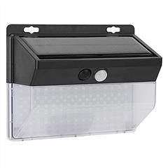 Solar Wall Light Outdoor 206LEDs PIR Motion Sensor Lamps IP65 Waterproof Lighting For Garage Front Door Garden Pathway