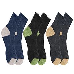 3 Pairs Men Socks Men’s Ankle Socks Winter Spring Autumn Compression-Fit Sport Socks For Men 6.5-8.5(US)