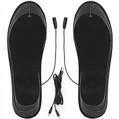 1Pair Electric Heated Insoles USB Foot Warmer Pads Cutting Washable Winter Thermal Heating Shoe Mats For Women US 5 To Men US 10