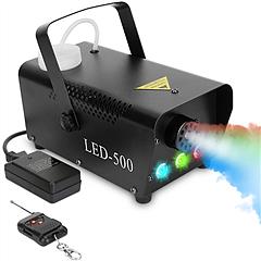 400W Fog Machine RGB LED Party Club DJ Fogger Rapid Heating Remote Control Wedding Stage Smoke Machine