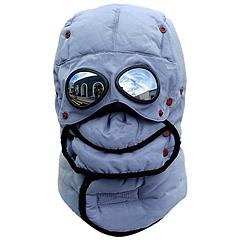 Unisex Thermal Winter Goggles Hat Warmth Trapper Trooper Cap Windproof Dustproof Breathable Hat w/ Neck Flap Detachable Face Mask For Skiing Cycling R