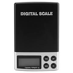 iMounTEK Digital Scale 1000g x 0.1g Pocket Electronic Kitchen Scale with 6 Units Tare Function LCD Backlit Screen Auto OFF