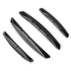 4 Pack Car Door Edge Guard Trims Anti-Scratch Molding Crash Car Side Door Protector Rubber Strips Bumper Universal Fits For Most Car SUV Truck