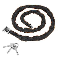 1.8M Bike Chain Lock w/ 3 Keys Heavy Duty Security Lock Bicycle Motorcycle Motor Bike Chain Lock