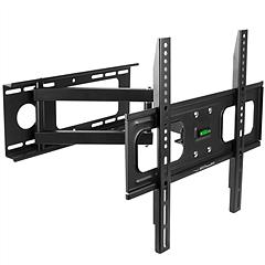TV Wall Mount Swivel Tilt Full-Motion Articulating Wall Rack For 32in-55in TVs 99lbs Max Bearing Support VESA Up To 400x400mm