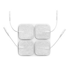 4Pcs Reusable Self Adhesive Replacement Electrode Pads For TENS/EMS Unit Muscle Relieve Electrode Pads