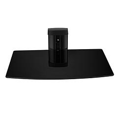 Floating Wall Mounted Strengthened Tempered Glass Shelf for DVD Cable Boxes