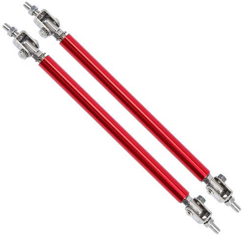 2Pcs Splitter Rod Front Bumper Lip Rod Strut Adjustable Lip Spoiler Tie ...
