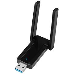 USB3.0 WiFi Adapter AC1300Mbps 5G/2.4G Dual Band 802.11ac/a/n/g/b Wireless Network Adapter w/Dual 5dBi External Antennas For PC Desktop Laptop