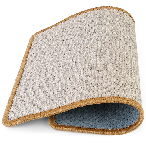 Cat Scratching Mat Natural Sisal AntiSlip Mat Horizontal Cat Floor