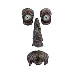 Resin Old Man Tree Hugger Bark Ghost Face Decoration Funny Tree Face Décor For Outdoor Yard Easter