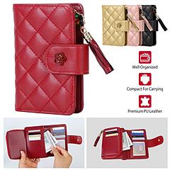 Women Wallet PU Leather Lady Clutch Case Credit Card Holder ID Card Window Coin Purse w/ Tassel For Girls