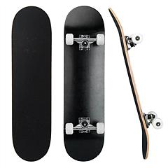 31x8in Skateboards Complete Standard Skate Boards For Girls Boys Beginner 9 Layers Maple Concave Skateboard For Kids Youth Teens