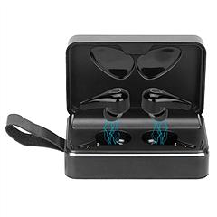 True Wireless V5.0 Earbuds IPX7 Waterproof Touch Control In-Ear Stereo Headsets TWS Noise Canceling Earbuds w/ LED Display Magnetic Charging Dock
