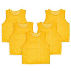 5Pcs Mesh Scrimmage Vests Soccer Basketball Team Training Pinnies Jerseys Shirt Adult Plus Size