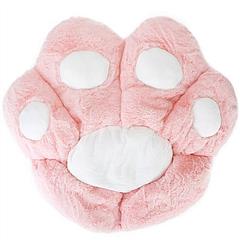 Cat Paw Cushion Seat Skin Friendly Comfortable Lazy Sofa Chair Floor Mat Office Chair Cushion Pad Relieve Back Coccyx Sciatica