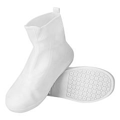 Waterproof Shoe Covers Reusable Not-Slip Rain Shoe Covers Protectors Foldable TPE Rubber Shoe Protectors For Men Women Kids