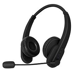 Wireless V5.0 Over Ear Headset w/ Microphone Noise Cancelling Rechargeable Wireless Stereo Headphone For Online Class Call Center Home Office