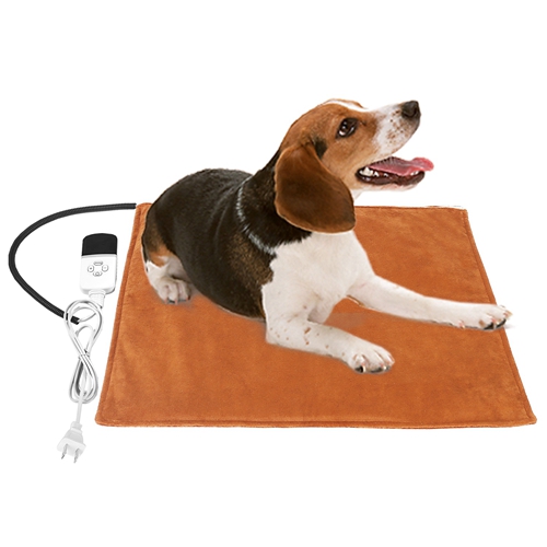 Pet Heating Pad Waterproof Electric Heating Mat Warming Blanket with 9