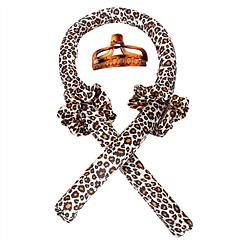 Heatless Curling Rod Headband Curling Ribbon Soft Hair Curlers Rollers Sleep Hair Styler Wave Formers with Hair Loops Clips for Long Medium Hair