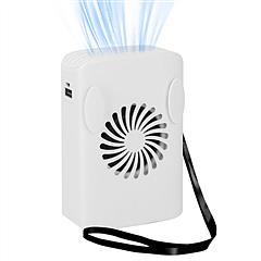 Personal Fan Waist Clip Fan Hanging Fan Desk Fan Mini Air Cooling Fan Power Bank Rechargeable Fan w/ 3 Speeds