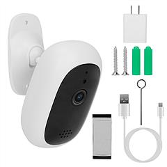 1080P WiFi IP Camera Motion Detection IR Night Vision Camcorder Indoor Security Surveillance Camera App Cloud Available for Baby Elder