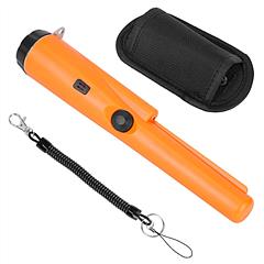 Metal Detector Pinpointer Handheld Pin Pointer Probe Wand Sensitive Gold Digger Hunter w/ Holster Retractable Hanging Wire