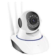 720P WiFi IP Camera Motion Detection IR Night Vision Camcorder Indoor 360° Coverage Security Surveillance App Cloud Available for Baby Elder