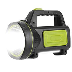 100000LM Super Bright LED Searchlight Portable Rechargeable Handheld Flashlight Waterproof Main Side Emergency Spotlight Camping Lantern