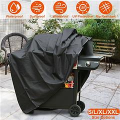 BBQ Grill Cover Water-Resistant Heavy Duty Barbecue Grill Protector w/ Carry Bag S/L/XL/XXL Sizes Optional