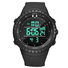Digital Men Sports Watch Water-Resistant Military Tactical Wrist Watch with Date/Week/12/24H Display Alarm Stopwatch Function LED Backlight