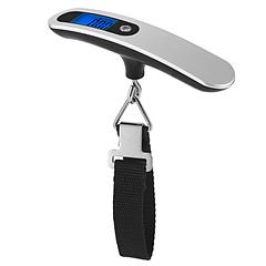 Portable Digital Luggage Scale 50kg/10g LCD Hanging Luggage Scale Electronic Digital Weight Scale for Travel Household