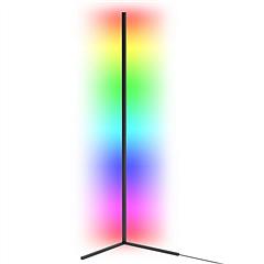 56in Floor Lamp Light LED Standing Lamp Remote Control Dimmable Color Changing Mood Light