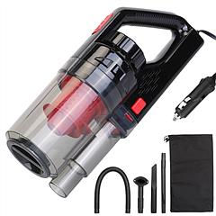 Handheld Car Vacuum Cleaner 120W 7000PA DC 12-14V Car Auto Home Duster Wet Dry Powerful Suction with Accessory Kit