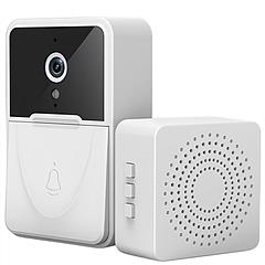 Smart Wireless Wi-Fi Video Doorbell Security Phone Door Bell Intercom Camera Door Bell Chime Two Way Audio Night Vision